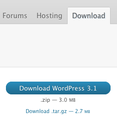 WordPress Download